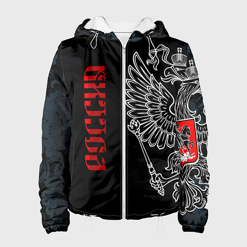 Женская куртка Россия / 3D-Белый – фото 1