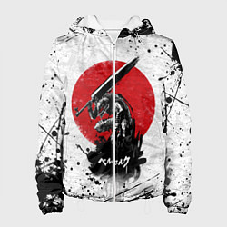 Куртка с капюшоном женская BERSERK, цвет: 3D-белый