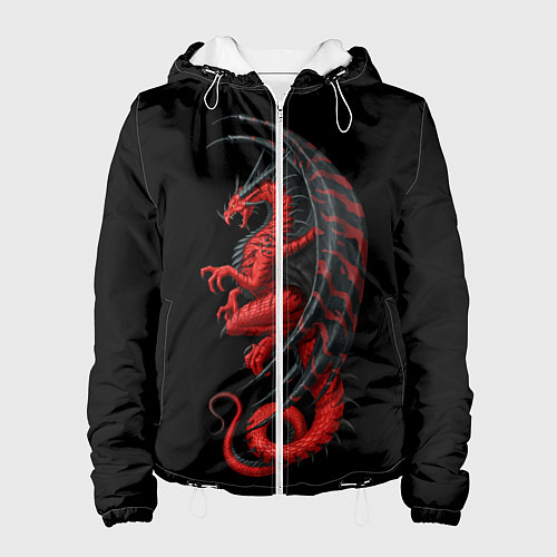 Женская куртка Red Dragon / 3D-Белый – фото 1
