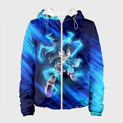 Куртка с капюшоном женская СОНИК, цвет: 3D-белый