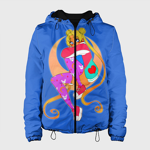 Женская куртка Луна / 3D-Черный – фото 1