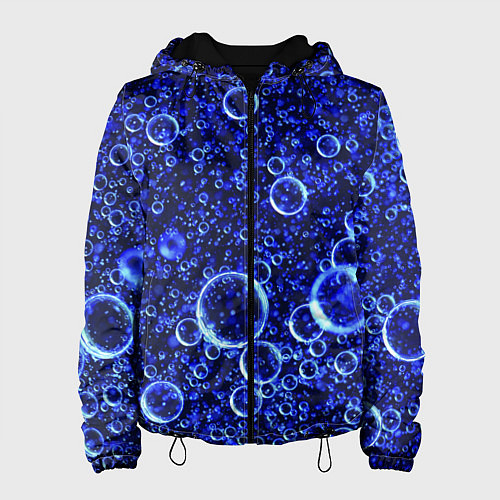 Женская куртка Пузыри / 3D-Черный – фото 1
