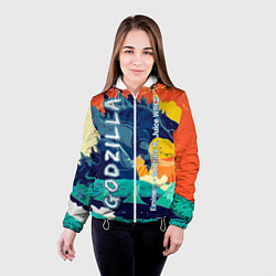 Куртка с капюшоном женская Eminem и Juice WRLD, цвет: 3D-белый — фото 2