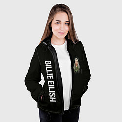 Куртка с капюшоном женская BILLIE EILISH, цвет: 3D-черный — фото 2