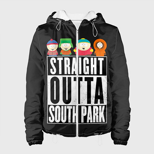 Женская куртка South Park / 3D-Белый – фото 1