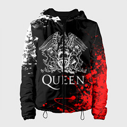Куртка с капюшоном женская QUEEN, цвет: 3D-черный