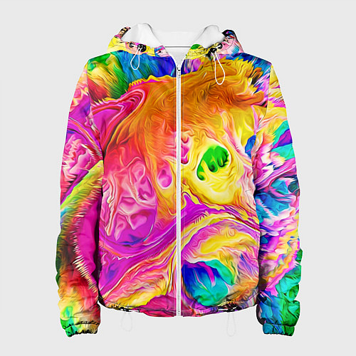 Женская куртка TIE DYE / 3D-Белый – фото 1