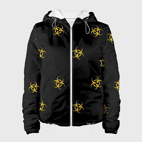 Женская куртка EPIDEMIC BIOHAZARD / 3D-Белый – фото 1