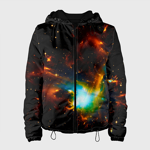 Женская куртка Галактика / 3D-Черный – фото 1