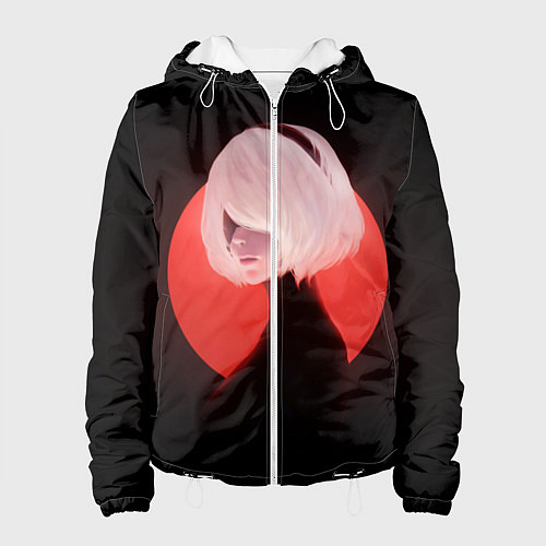 Женская куртка 2b Nier Black / 3D-Белый – фото 1