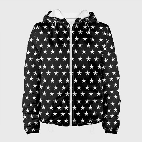 Женская куртка БЕЛЫЕ ЗВЁЗДЫ / 3D-Белый – фото 1