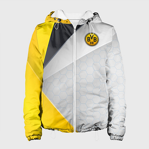 Женская куртка FC Borussia / 3D-Белый – фото 1