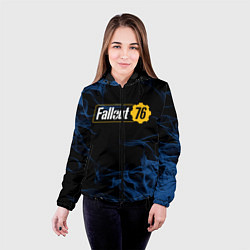 Куртка с капюшоном женская FALLOUT76, цвет: 3D-черный — фото 2