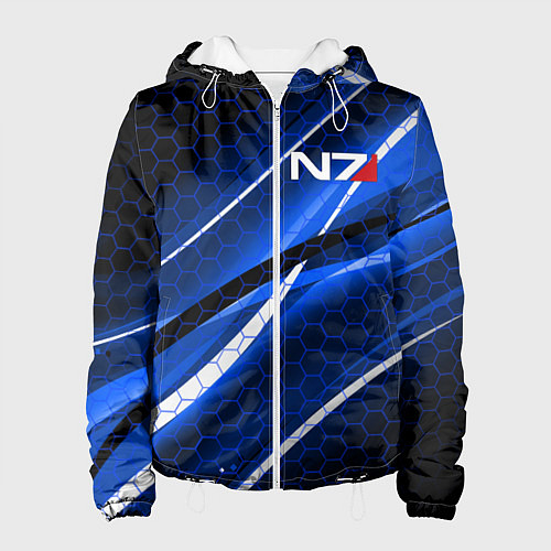 Женская куртка MASS EFFECT N7 / 3D-Белый – фото 1