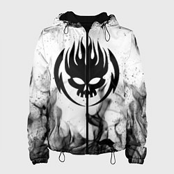 Куртка с капюшоном женская THE OFFSPRING, цвет: 3D-черный