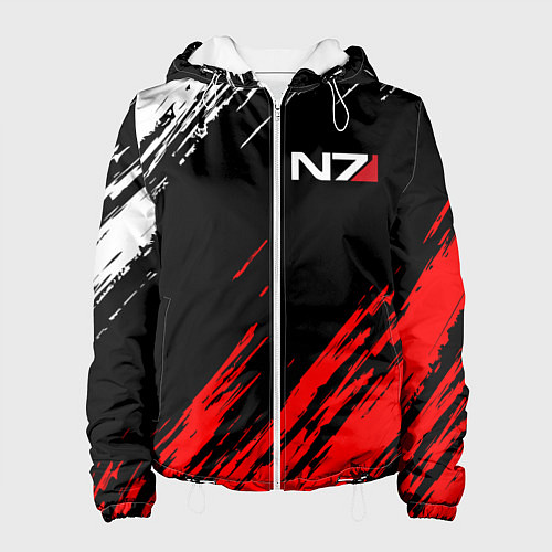 Женская куртка MASS EFFECT N7 / 3D-Белый – фото 1