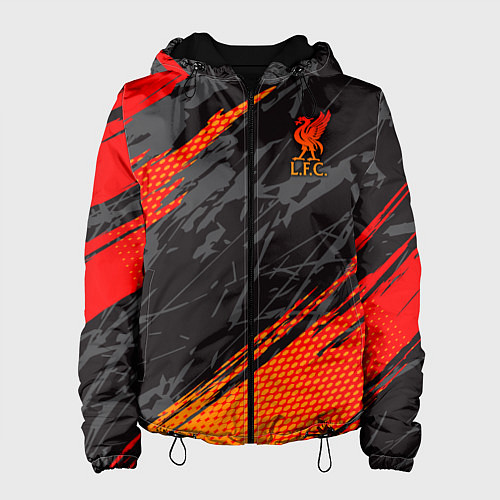 Женская куртка Liverpool F C / 3D-Черный – фото 1
