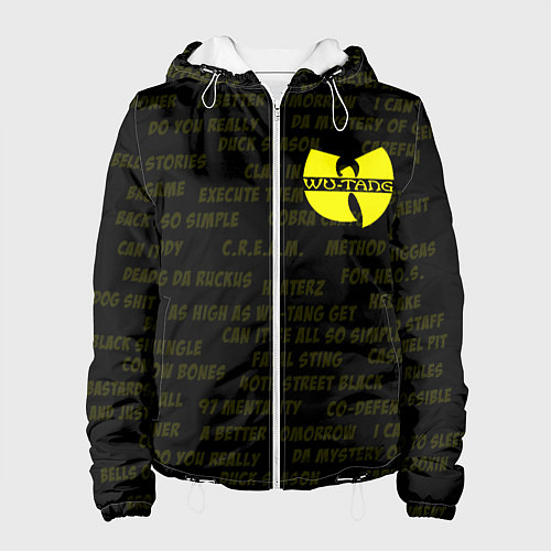 Женская куртка WU-TANG CLAN / 3D-Белый – фото 1