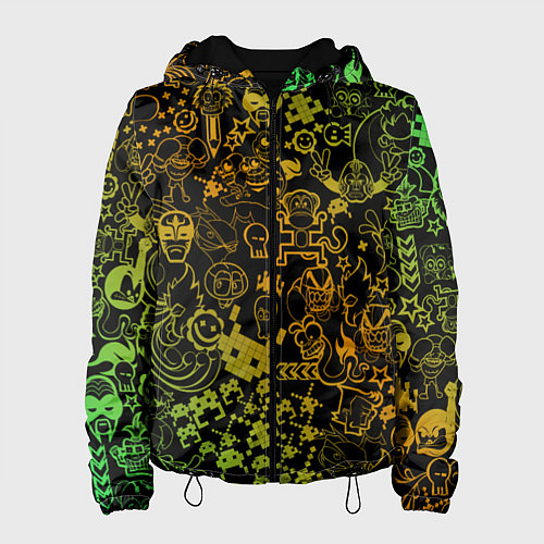 Женская куртка Игры / 3D-Черный – фото 1