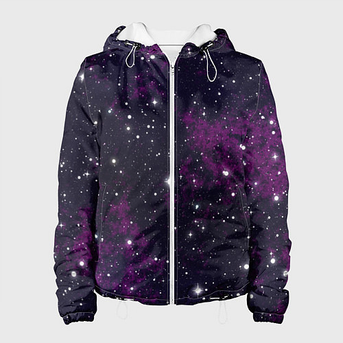 Женская куртка Космос / 3D-Белый – фото 1
