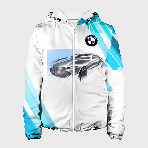 Женская куртка BMW / 3D-Белый – фото 1