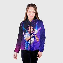 Куртка с капюшоном женская Тайлер Джозеф, цвет: 3D-черный — фото 2