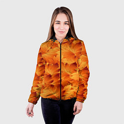 Куртка с капюшоном женская Клен, цвет: 3D-черный — фото 2