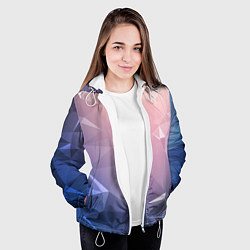 Куртка с капюшоном женская ЭЛЕМЕНТЫ СВЕТА, цвет: 3D-белый — фото 2