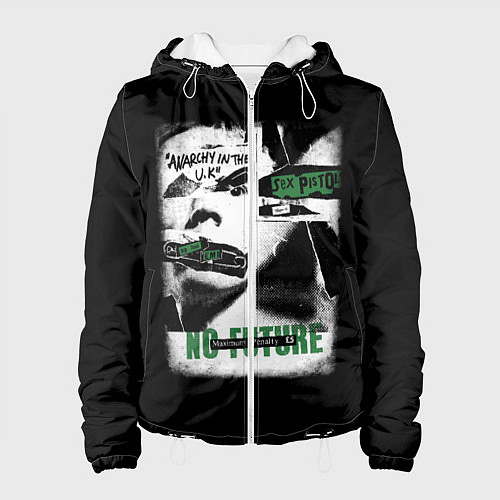 Женская куртка Sex Pistols / 3D-Белый – фото 1