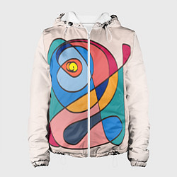 Женская куртка Абстракция полет фантазии