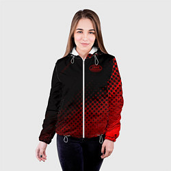 Куртка с капюшоном женская JAWA, цвет: 3D-белый — фото 2