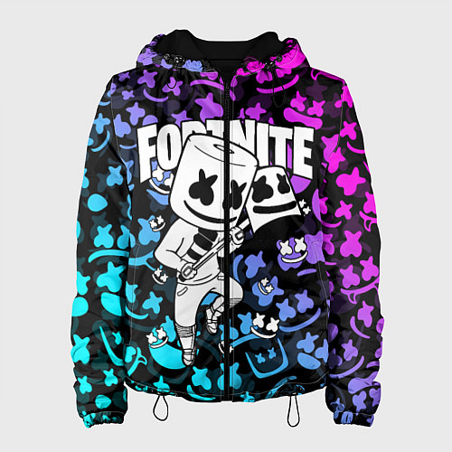 Женская куртка FORTNITE x MARSHMELLO / 3D-Черный – фото 1