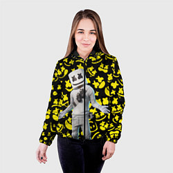 Куртка с капюшоном женская FORTNITE x MARSHMELLO, цвет: 3D-черный — фото 2