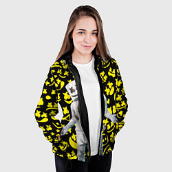 Куртка с капюшоном женская FORTNITE x MARSHMELLO, цвет: 3D-черный — фото 2
