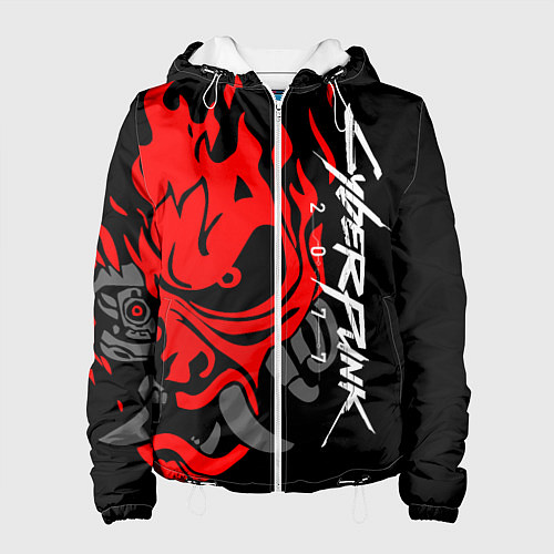 Женская куртка CYBERPUNK 2077 SAMURAI / 3D-Белый – фото 1