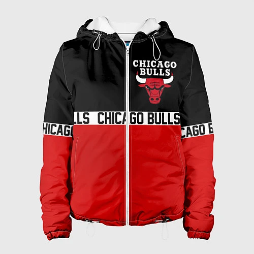 Женская куртка CHICAGO BULLS / 3D-Белый – фото 1