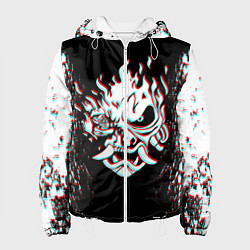 Женская куртка CYBERPUNK 2077 SAMURAI GLITCH