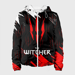 Куртка с капюшоном женская The Witcher, цвет: 3D-белый