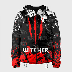 Куртка с капюшоном женская The Witcher, цвет: 3D-черный