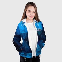 Куртка с капюшоном женская FORD, цвет: 3D-белый — фото 2