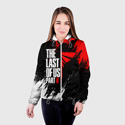 Куртка с капюшоном женская THE LAST OF US II, цвет: 3D-белый — фото 2