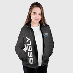 Куртка с капюшоном женская GEELY, цвет: 3D-черный — фото 2