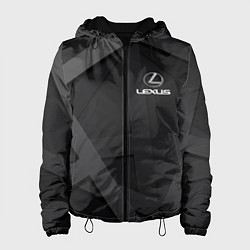 Куртка с капюшоном женская LEXUS, цвет: 3D-черный