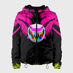 Куртка с капюшоном женская 6ix9ine, цвет: 3D-черный