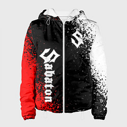 Куртка с капюшоном женская Sabaton, цвет: 3D-белый