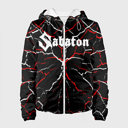 Куртка с капюшоном женская Sabaton, цвет: 3D-белый