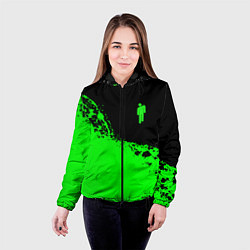 Куртка с капюшоном женская Billie Eilish, цвет: 3D-черный — фото 2