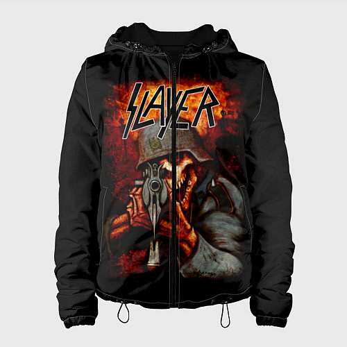 Женская куртка Slayer / 3D-Черный – фото 1