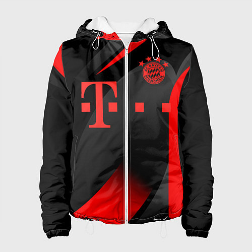 Женская куртка FC Bayern Munchen / 3D-Белый – фото 1