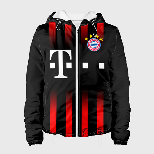 Женская куртка FC Bayern Munchen / 3D-Белый – фото 1